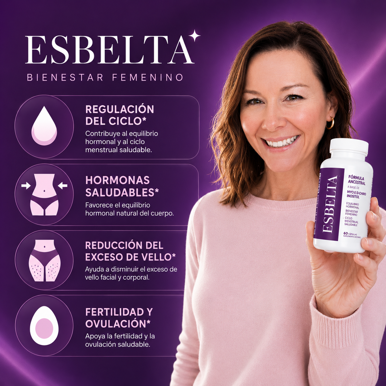 Esbelta - Recuperá tu balance hormonal en 4 semanas